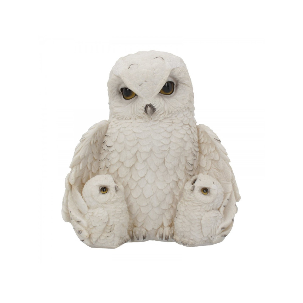 Nemesis Now - Feathered Family Dekorative Figur - Weiß